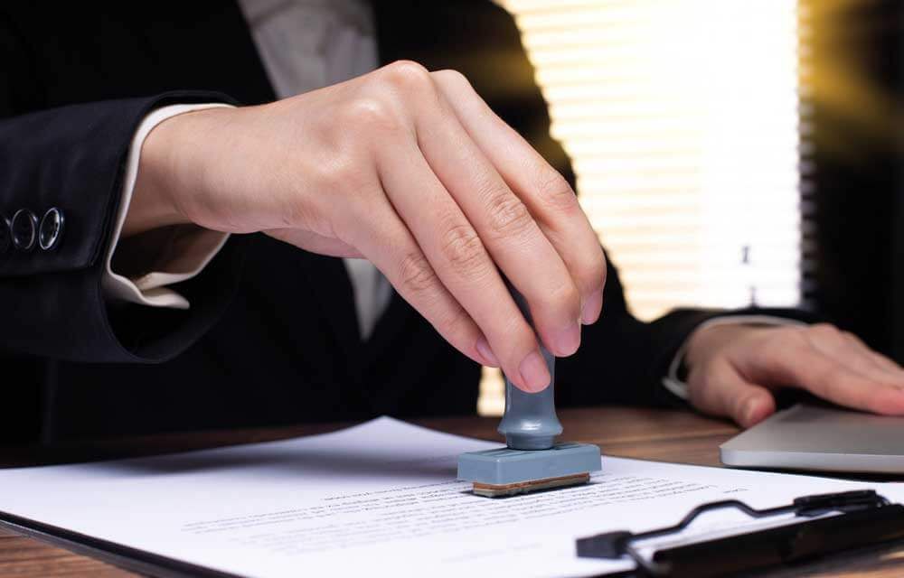 A buyer completing an electronic closing