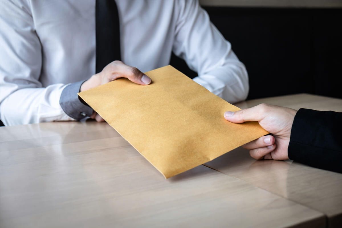Serving legal documents by hand